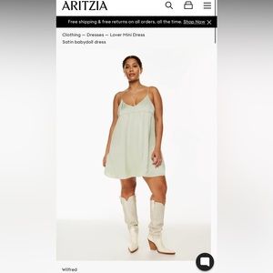 Aritzia Lover Mini Dress
